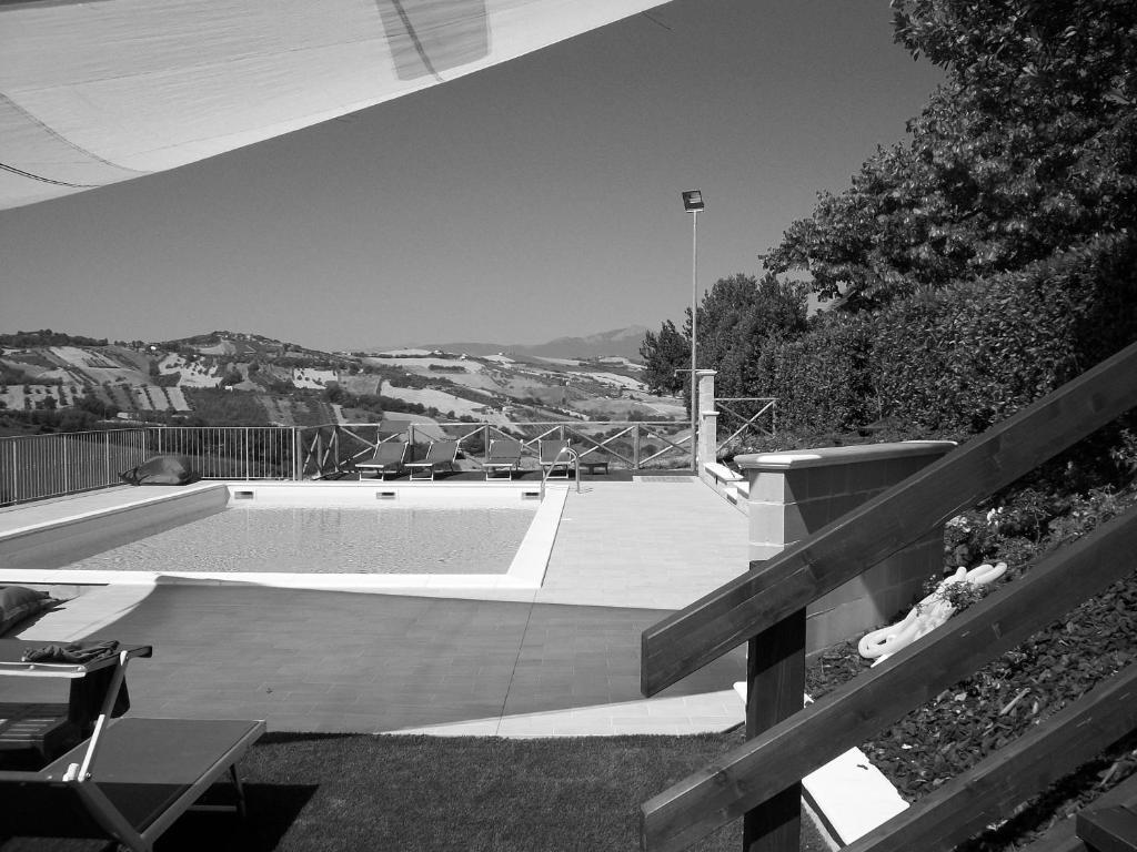 Gasthaus Country-House Pecora Nera Mosciano SantʼAngelo Exterior foto